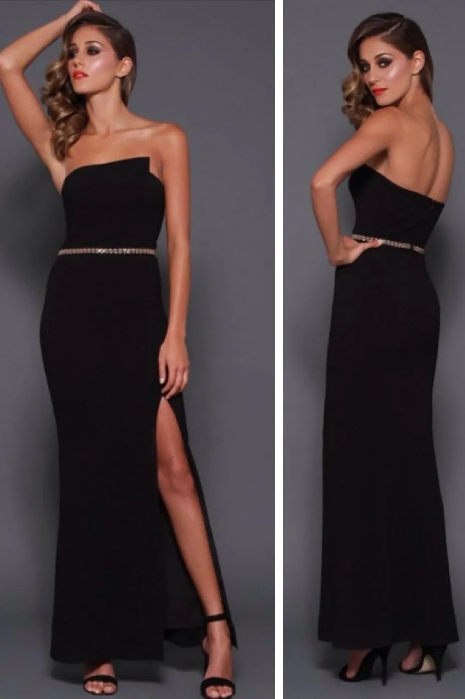 ELLIS GOWN in Black by Elle Zeitoune