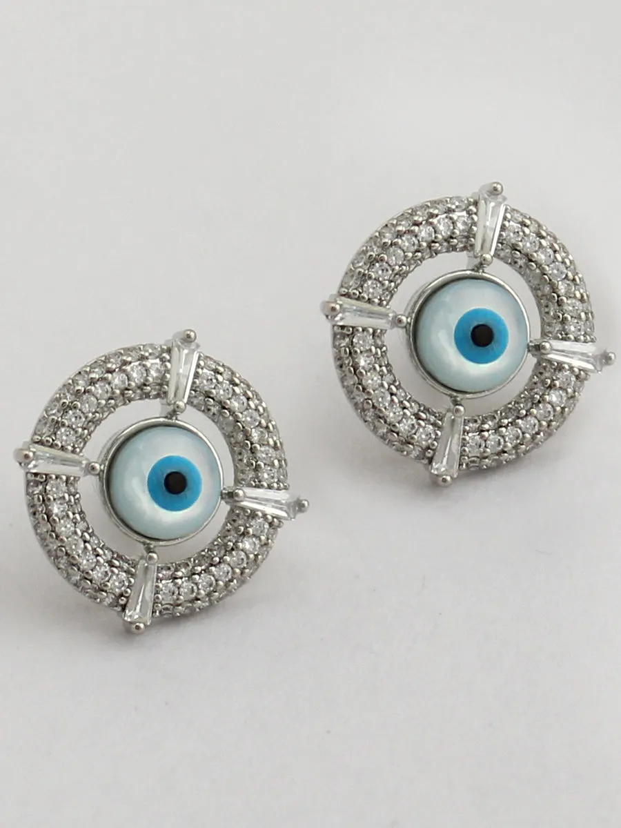 Evil Eye Stud Earrings