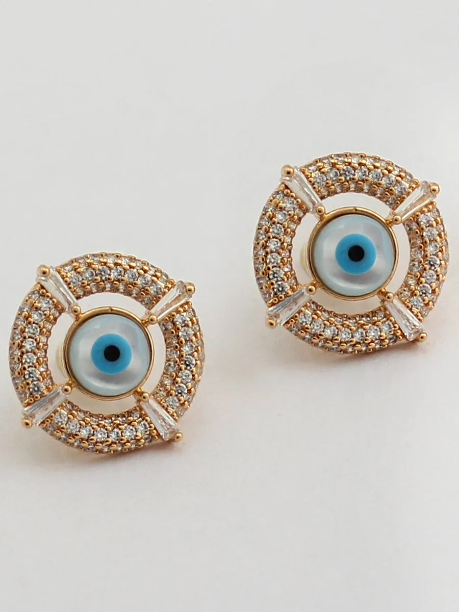 Evil Eye Stud Earrings