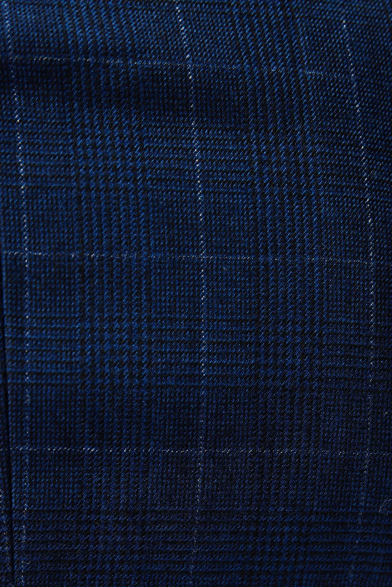 Executive Check Blue 3 Piece Suit