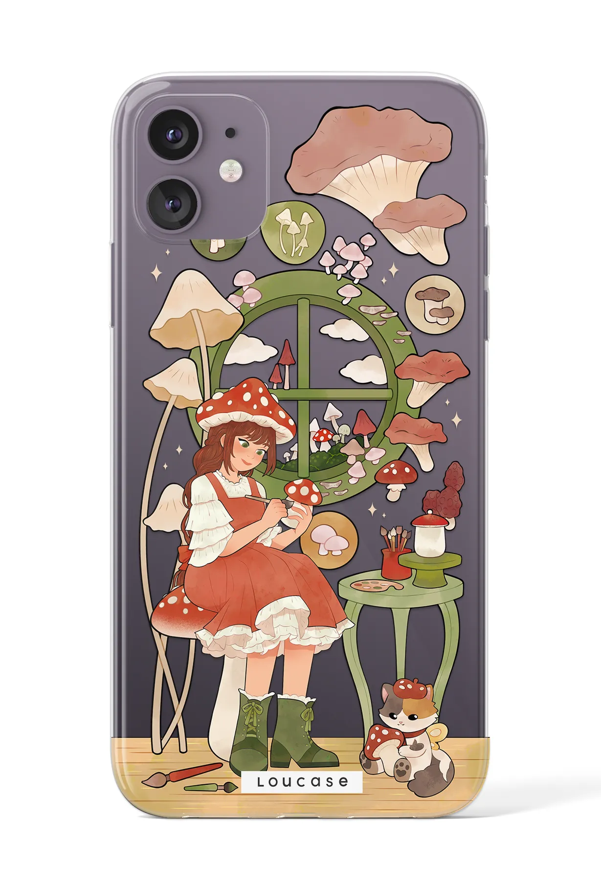 Fawn - KLEARLUX™ Special Edition Whimsical Collection Phone Case | LOUCASE