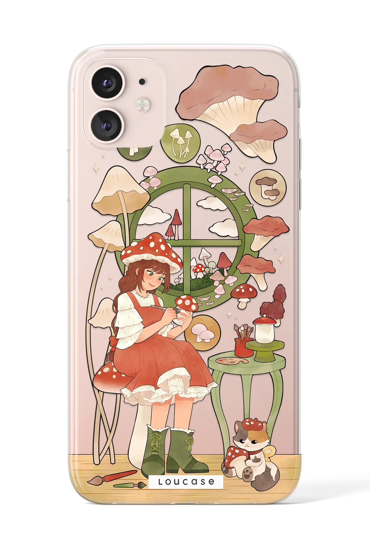 Fawn - KLEARLUX™ Special Edition Whimsical Collection Phone Case | LOUCASE