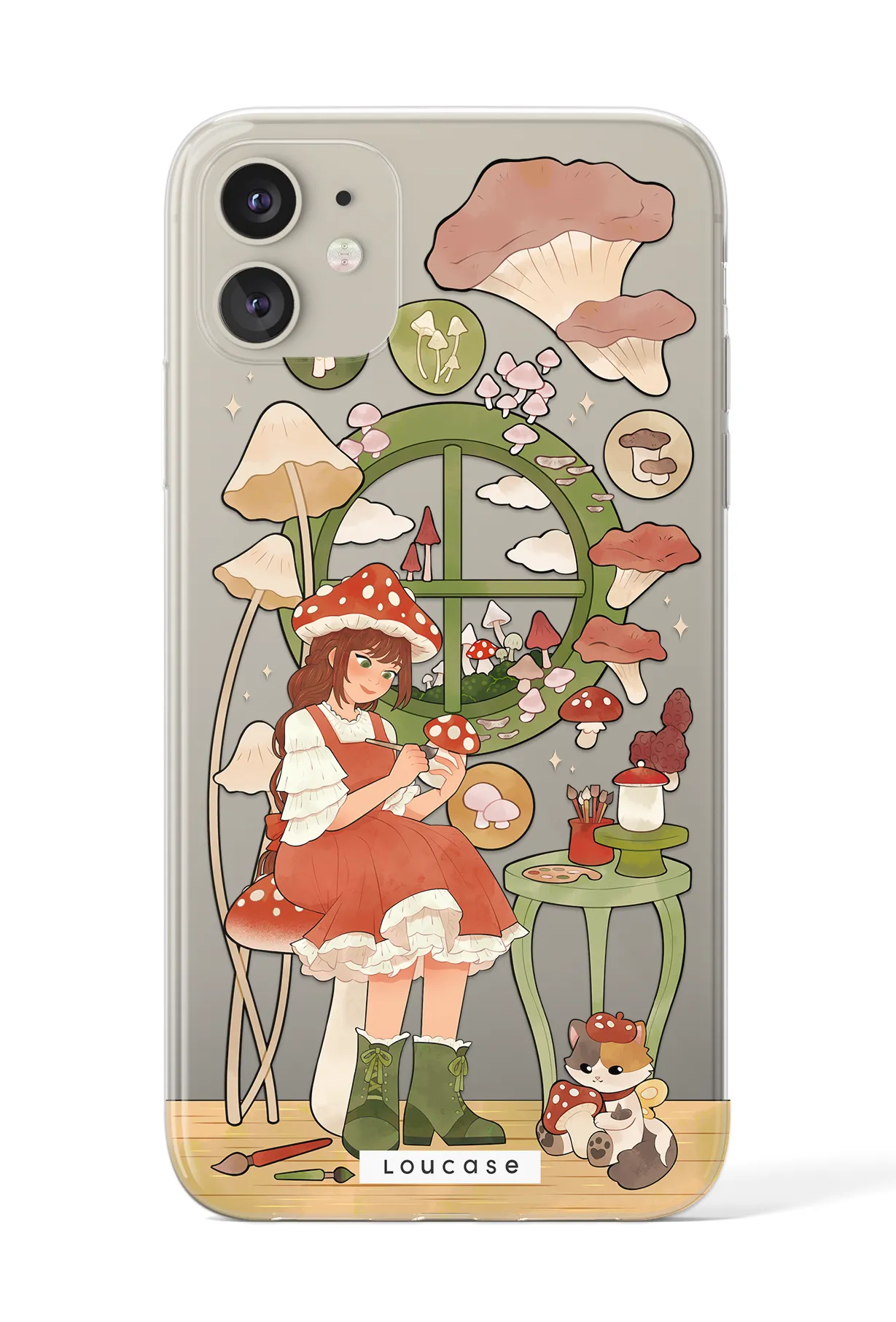 Fawn - KLEARLUX™ Special Edition Whimsical Collection Phone Case | LOUCASE