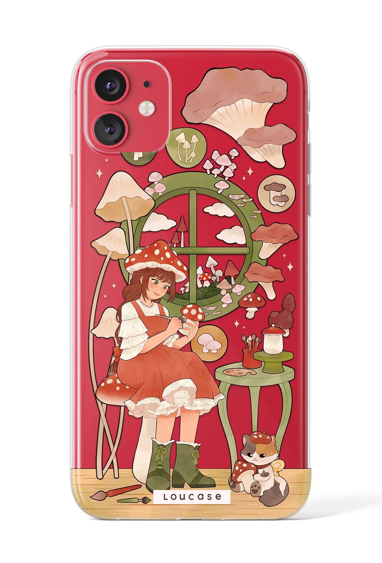 Fawn - KLEARLUX™ Special Edition Whimsical Collection Phone Case | LOUCASE