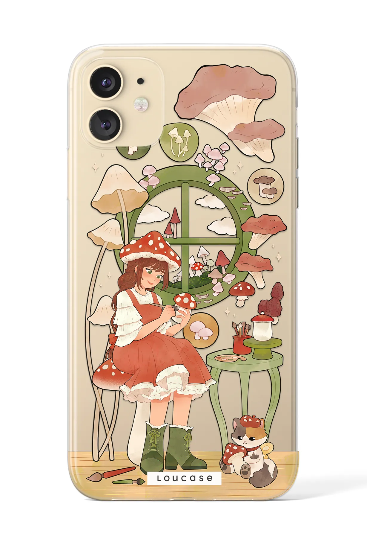 Fawn - KLEARLUX™ Special Edition Whimsical Collection Phone Case | LOUCASE