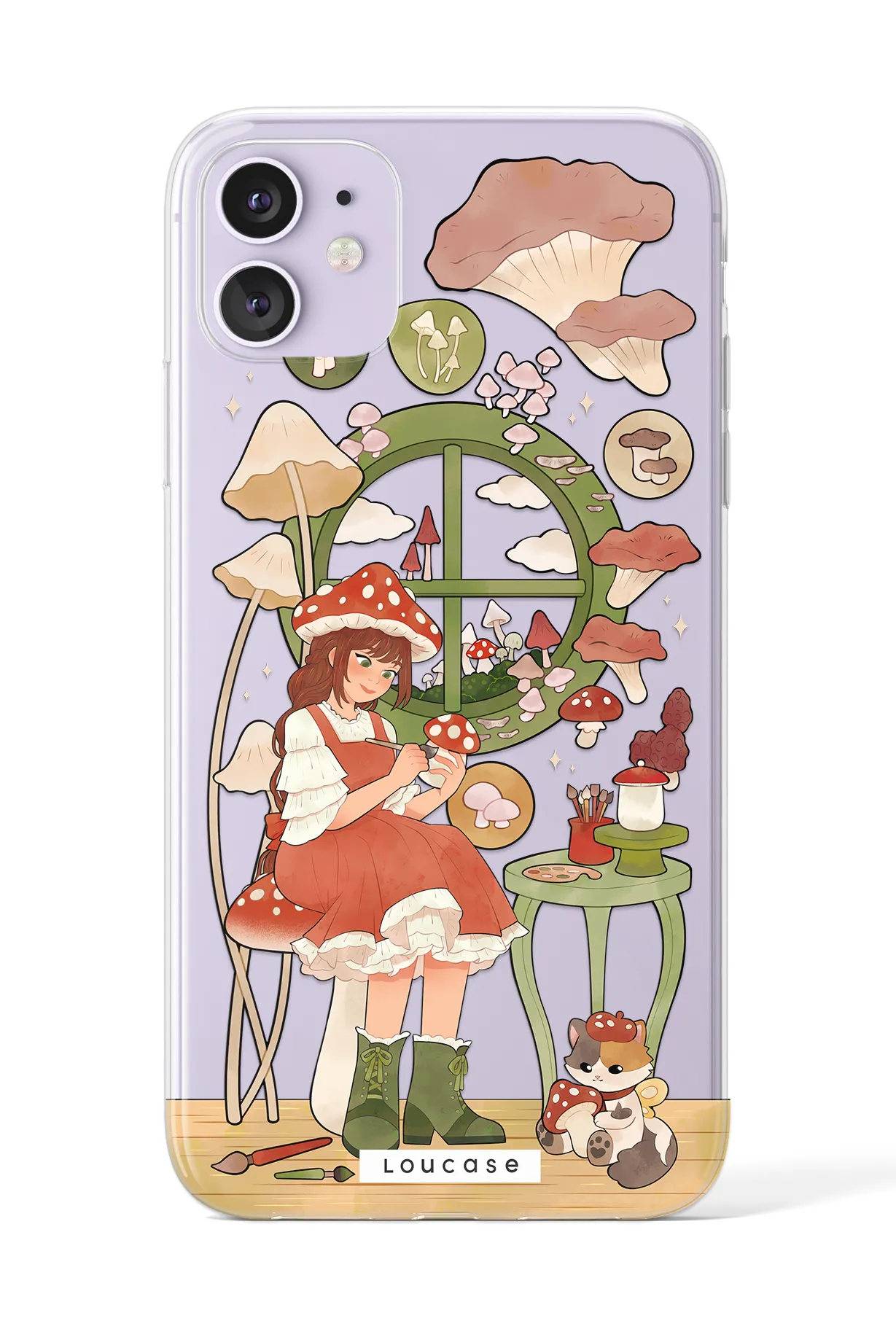 Fawn - KLEARLUX™ Special Edition Whimsical Collection Phone Case | LOUCASE