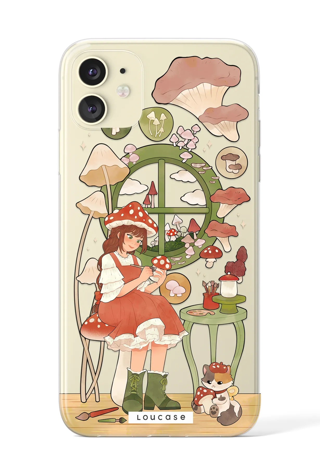 Fawn - KLEARLUX™ Special Edition Whimsical Collection Phone Case | LOUCASE