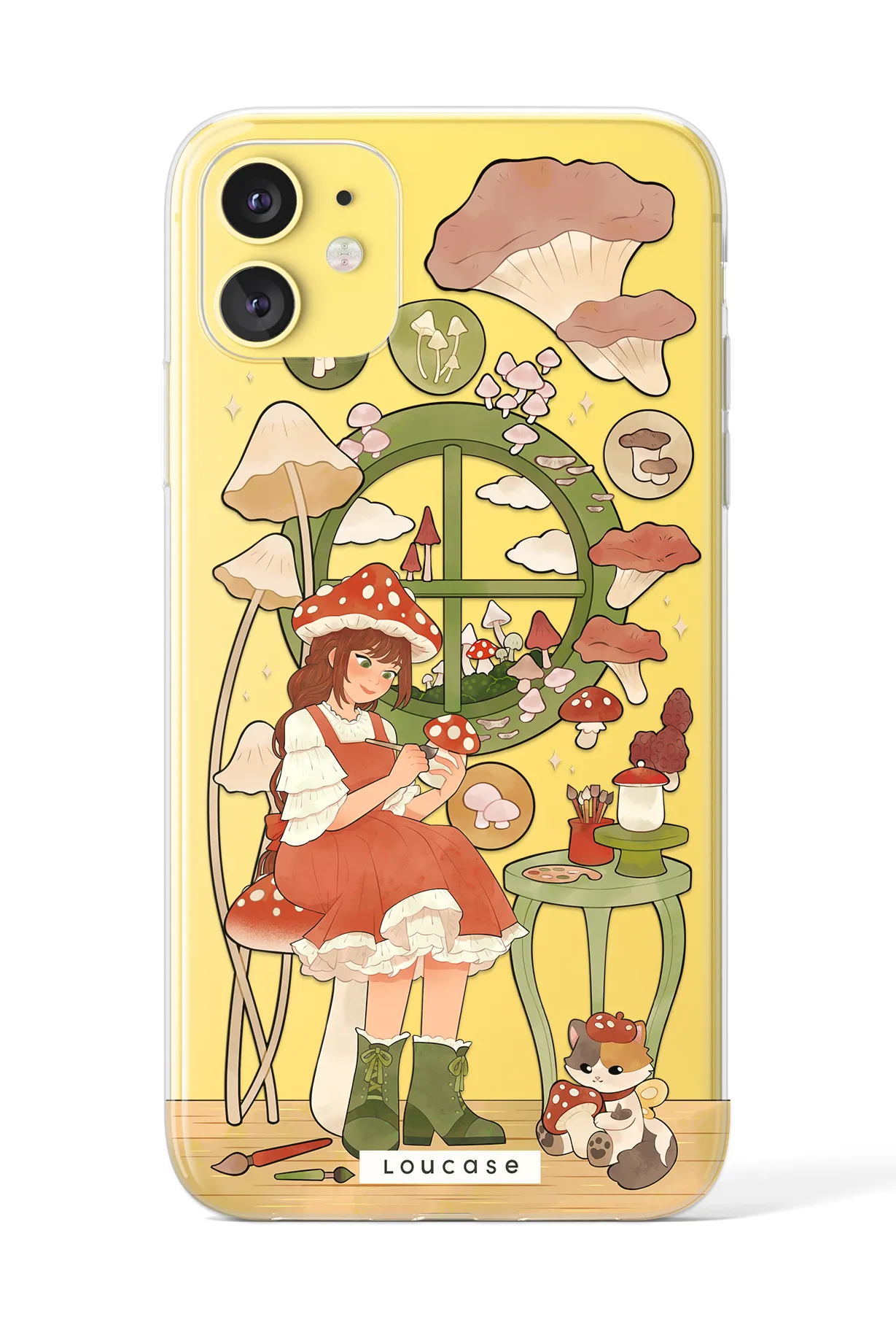 Fawn - KLEARLUX™ Special Edition Whimsical Collection Phone Case | LOUCASE