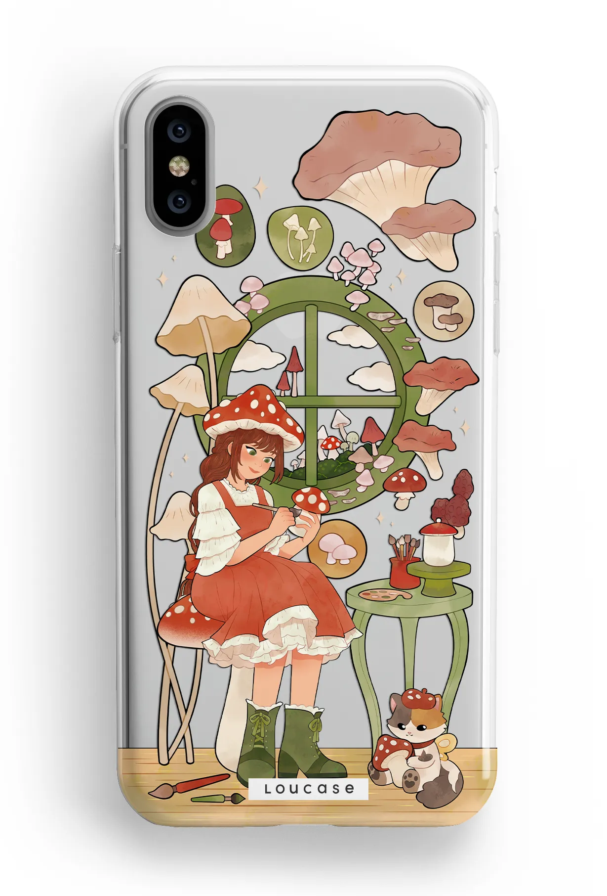 Fawn - KLEARLUX™ Special Edition Whimsical Collection Phone Case | LOUCASE