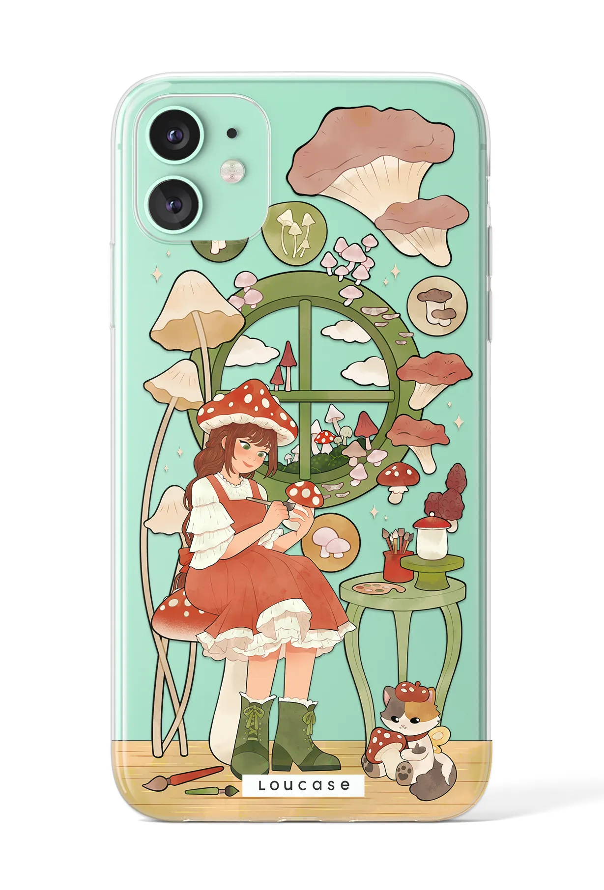 Fawn - KLEARLUX™ Special Edition Whimsical Collection Phone Case | LOUCASE