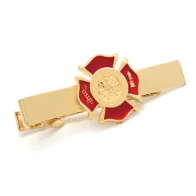 Fireman Emblem Tie Bar