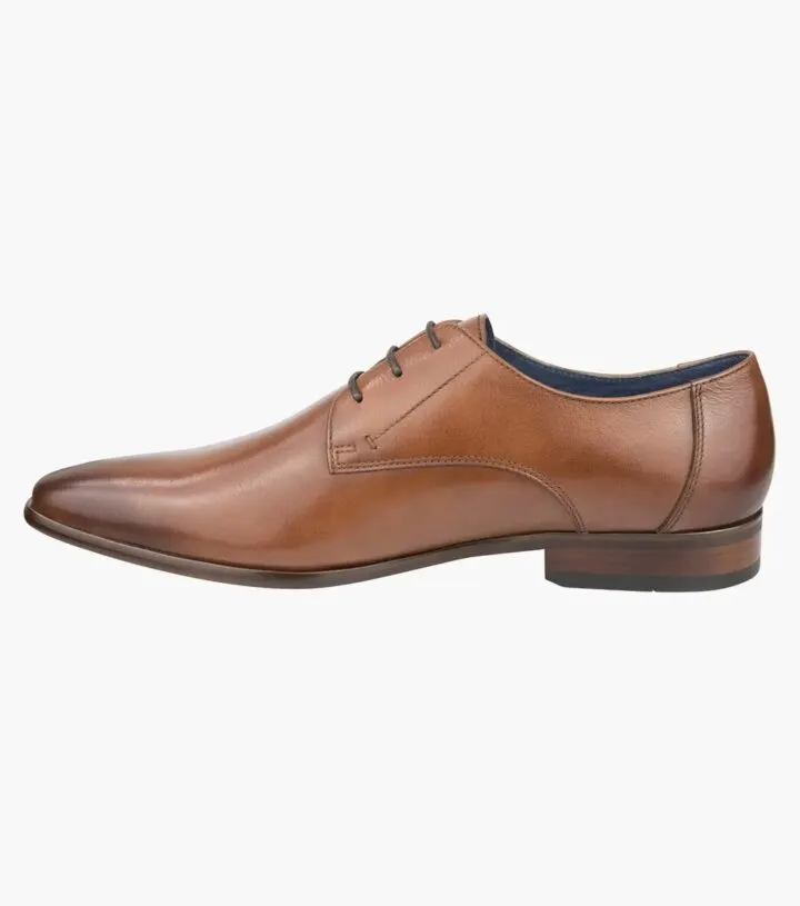 Flex Smart Plain Toe Derby - Black | Tan