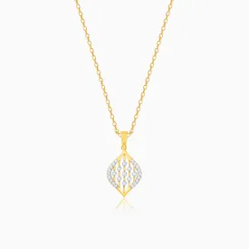 Gold Dreamy Tenderness Diamond Pendant