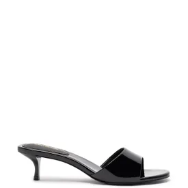 Greta Mule In Black Patent Leather