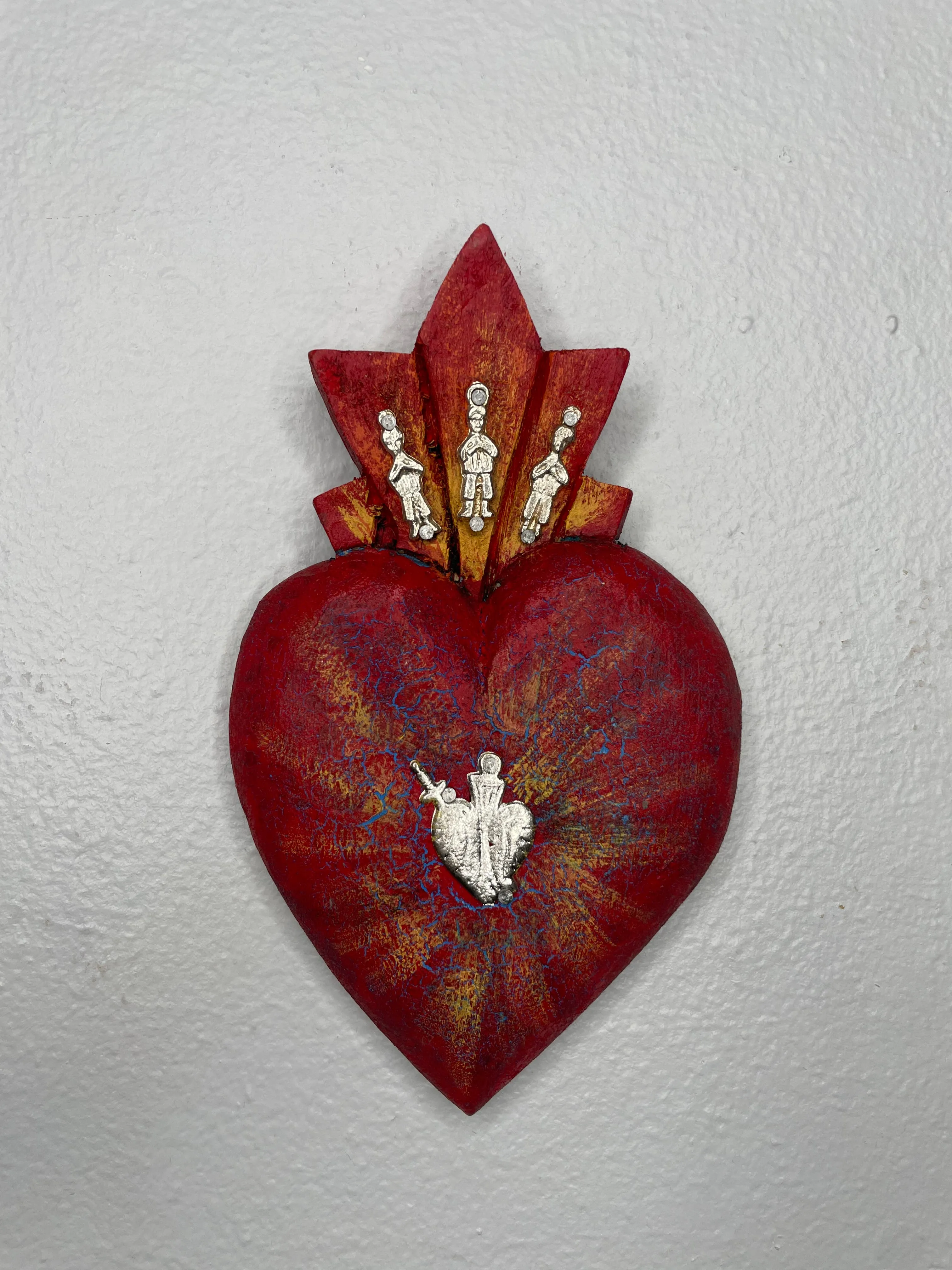 Heart wall decor