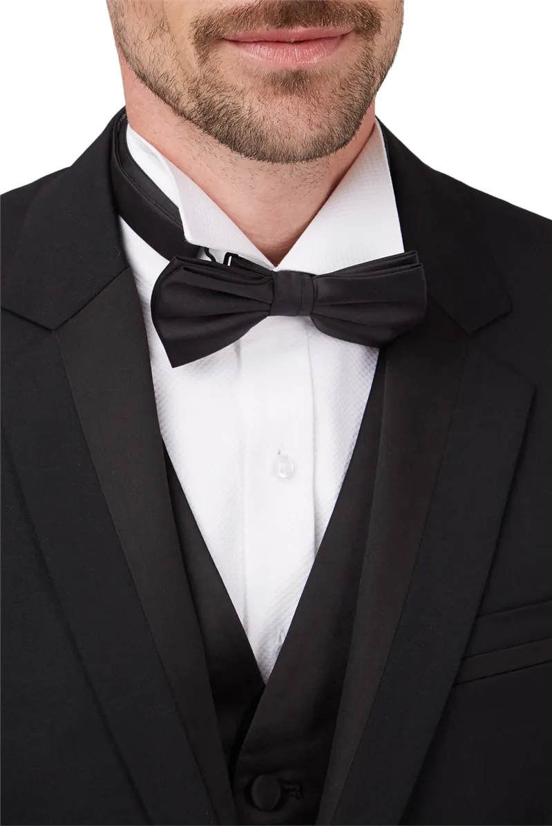 Jeff Banks Black Regular Fit Dinner Jacket