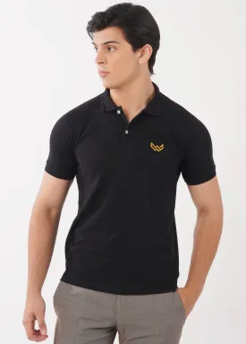 Jet Black Basics Polo