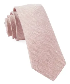 Jet Set Solid Blush Tie