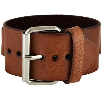 Khaki Leather Ladies Cuff