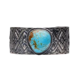 Kingman Turquoise Cuff | Ronnie Willie