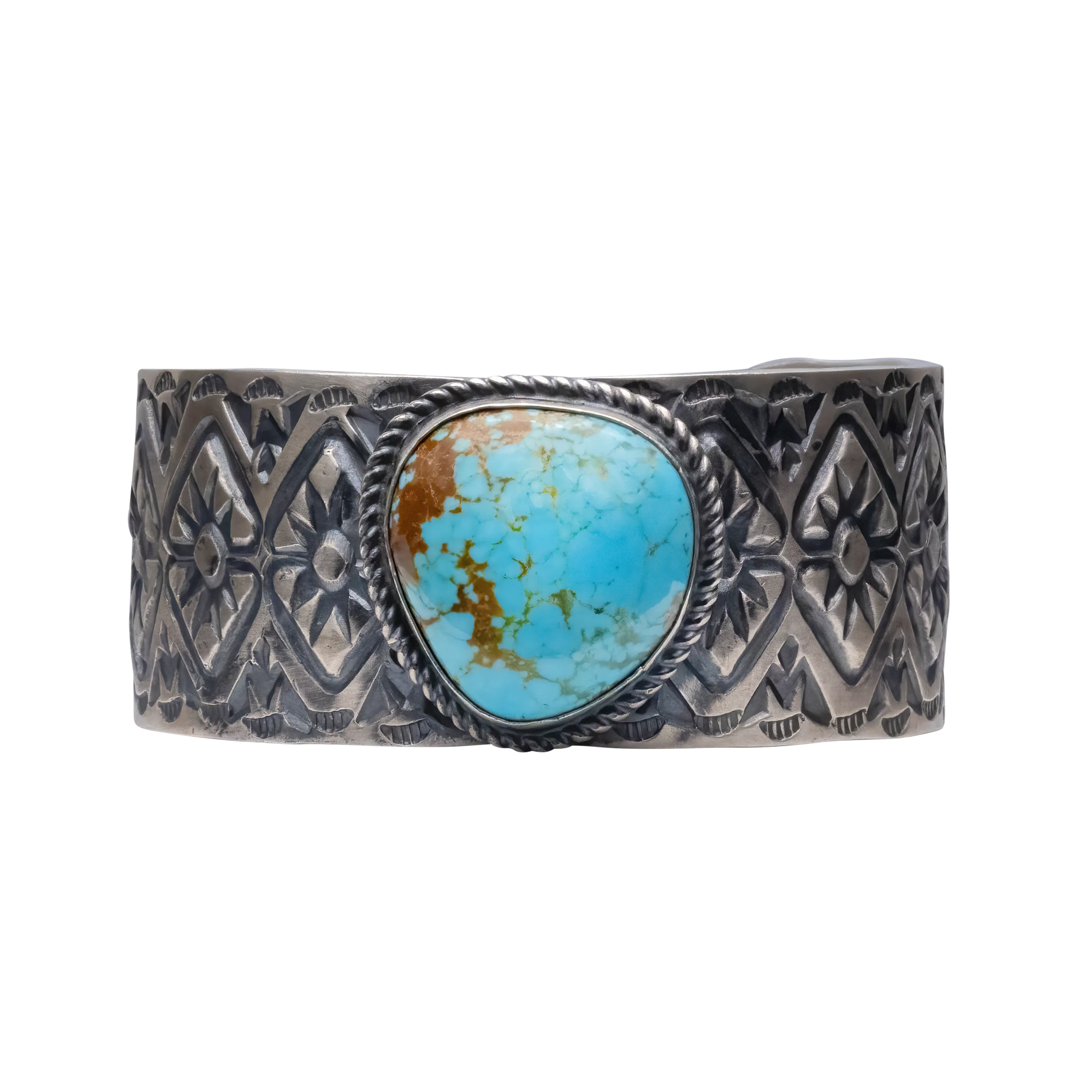 Kingman Turquoise Cuff | Ronnie Willie