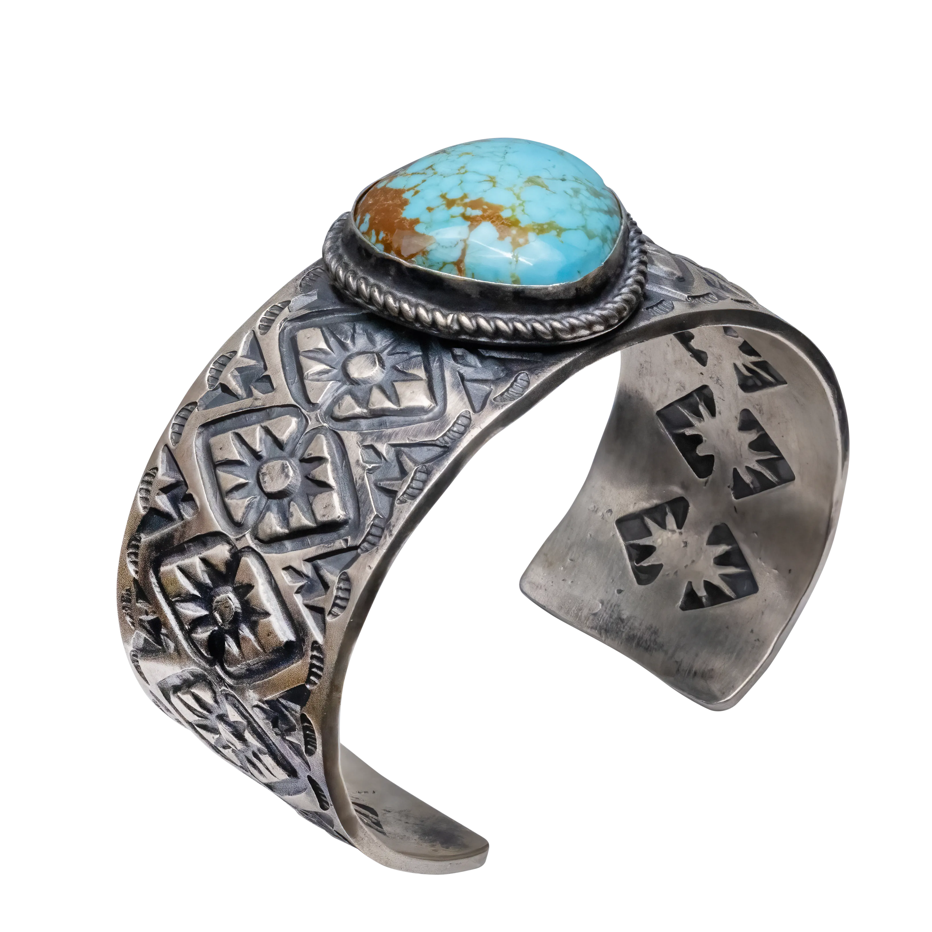 Kingman Turquoise Cuff | Ronnie Willie