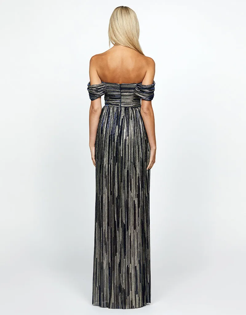 LEYLAN OFF SHOULDER GOWN B69D11L