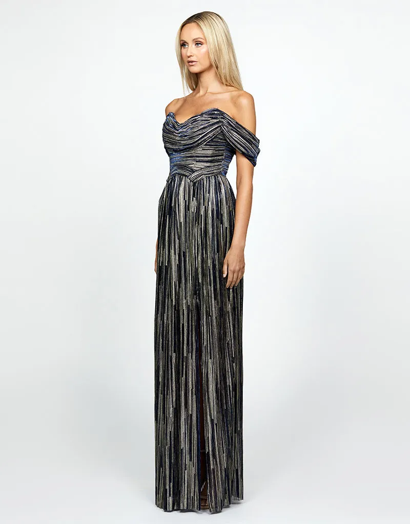 LEYLAN OFF SHOULDER GOWN B69D11L