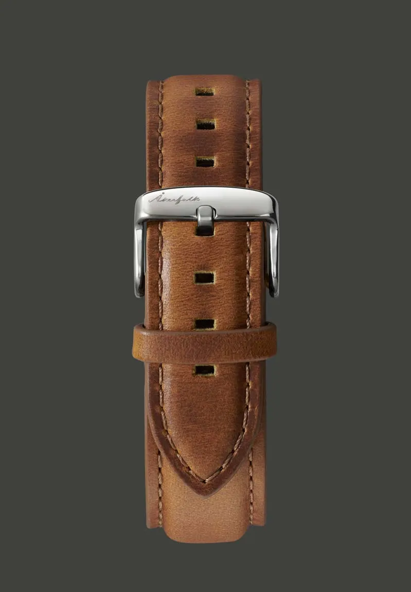 Light Brown Leather Strap