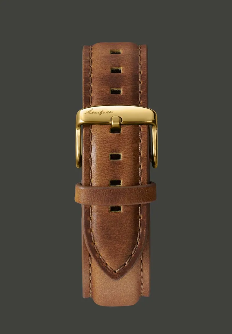 Light Brown Leather Strap