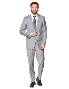 Light Grey Super 150's Wool Suit