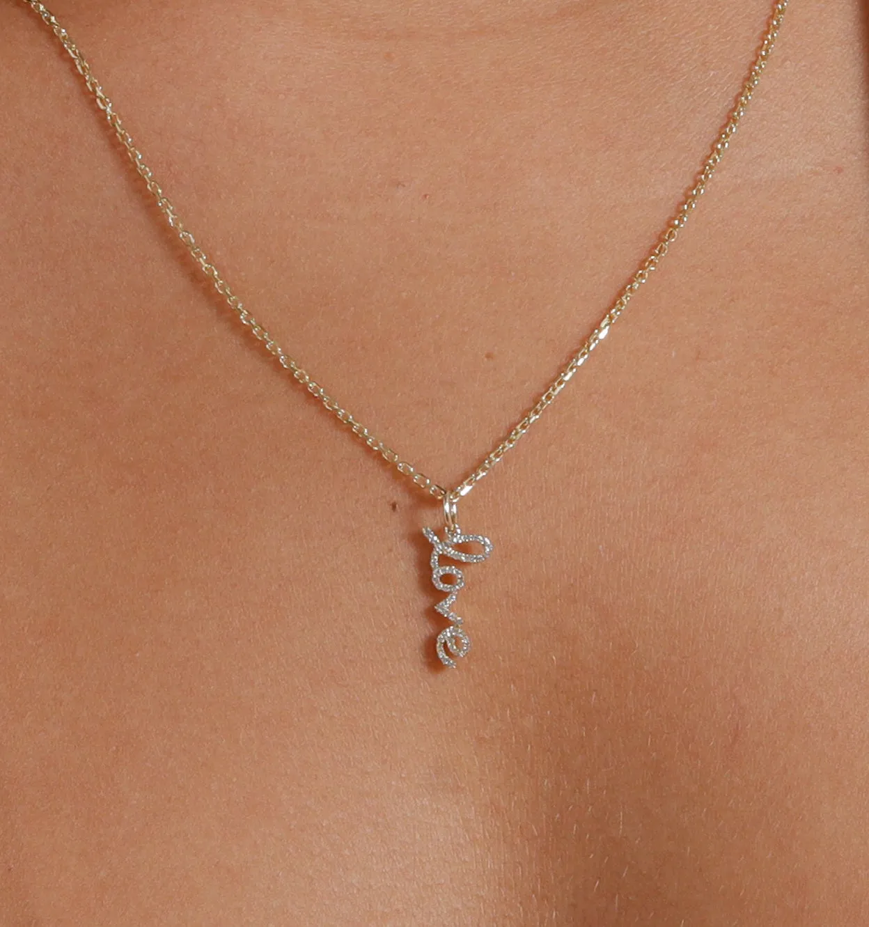 LOVE Diamond Necklace