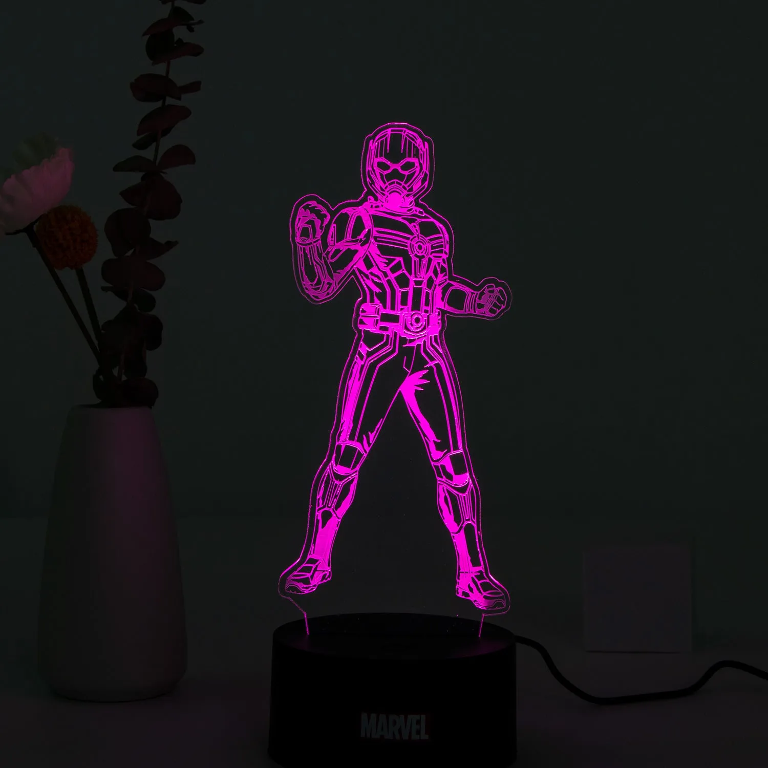 Marvel 3D RGB App Controlled USB LED Night Light Ant Man