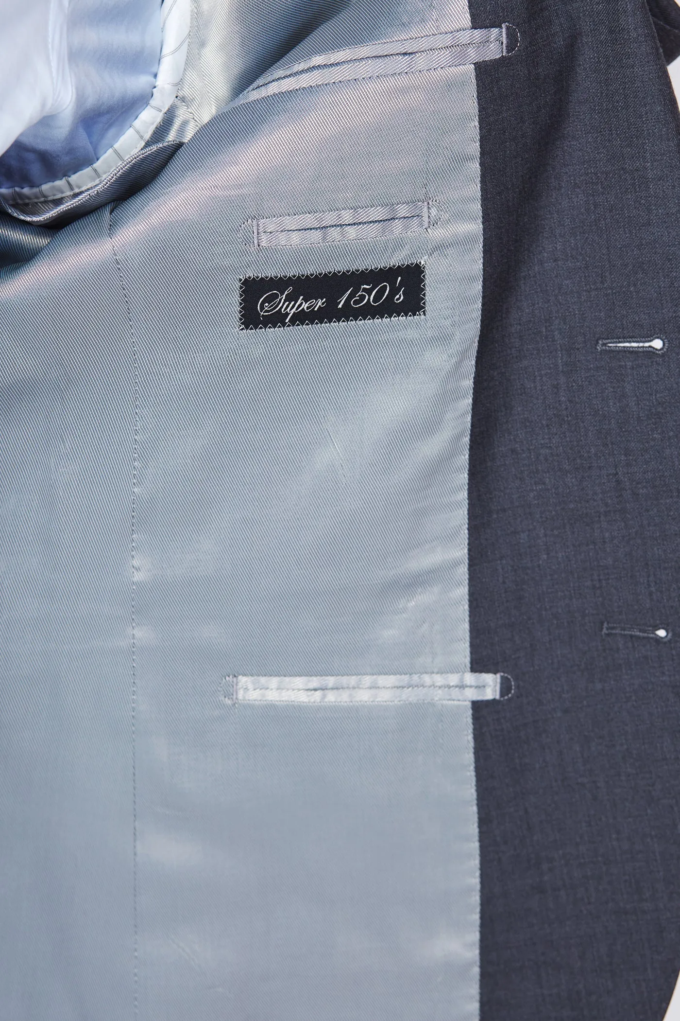 Medium Grey Super 150's Wool Suit