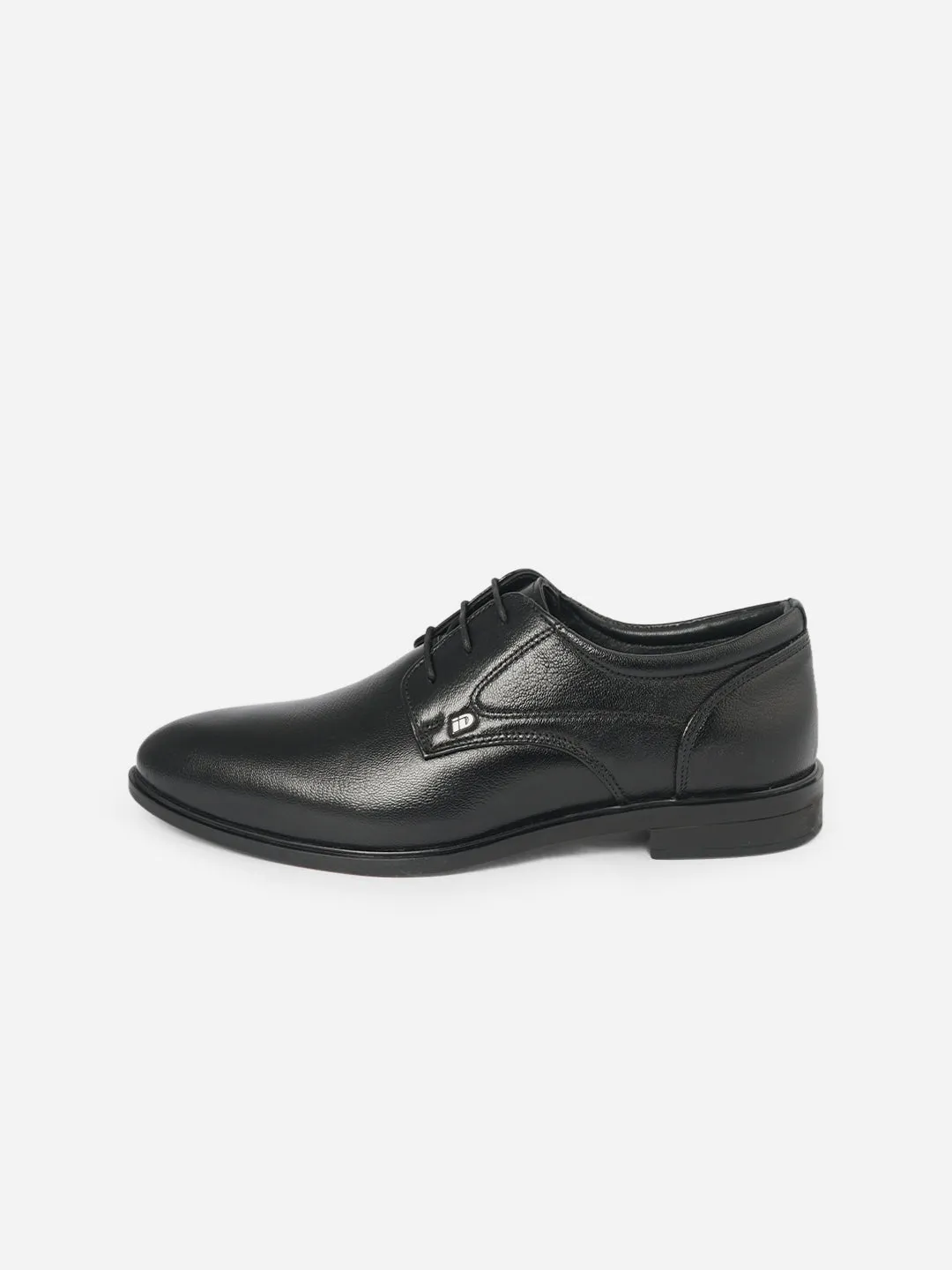 Men's Black Round Toe Lace Up Formal (ID6023)