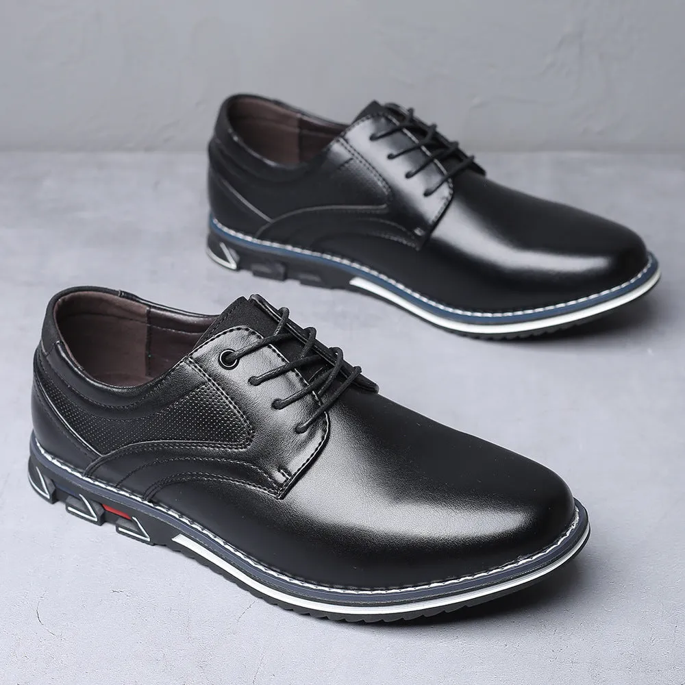 Men's Comfortable Leather Walking Office Shoes