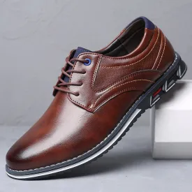 Men's Comfortable Leather Walking Office Shoes