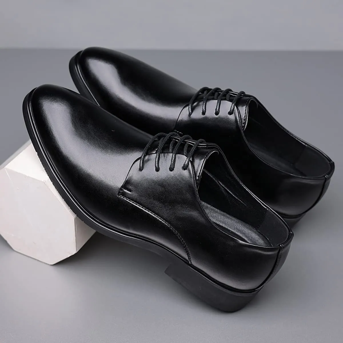 Men's Dress Oxford Shoes Classic Lace Up Formal Shoes