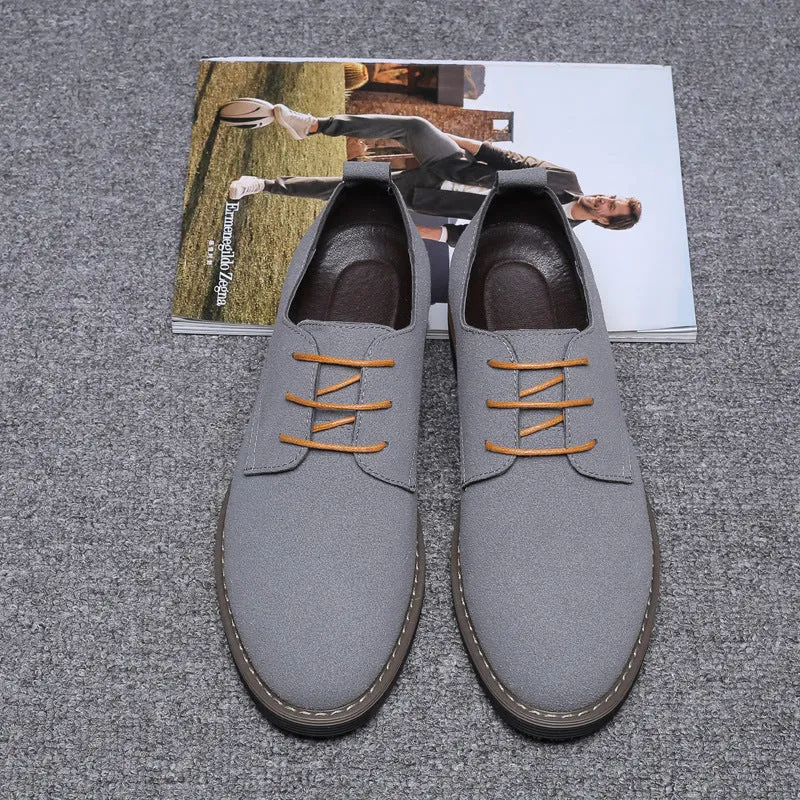 Men's Fashion Nubuck Suede Casual Shoes