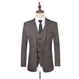 Men's Luxury Suits (Jacket Pants Vest)