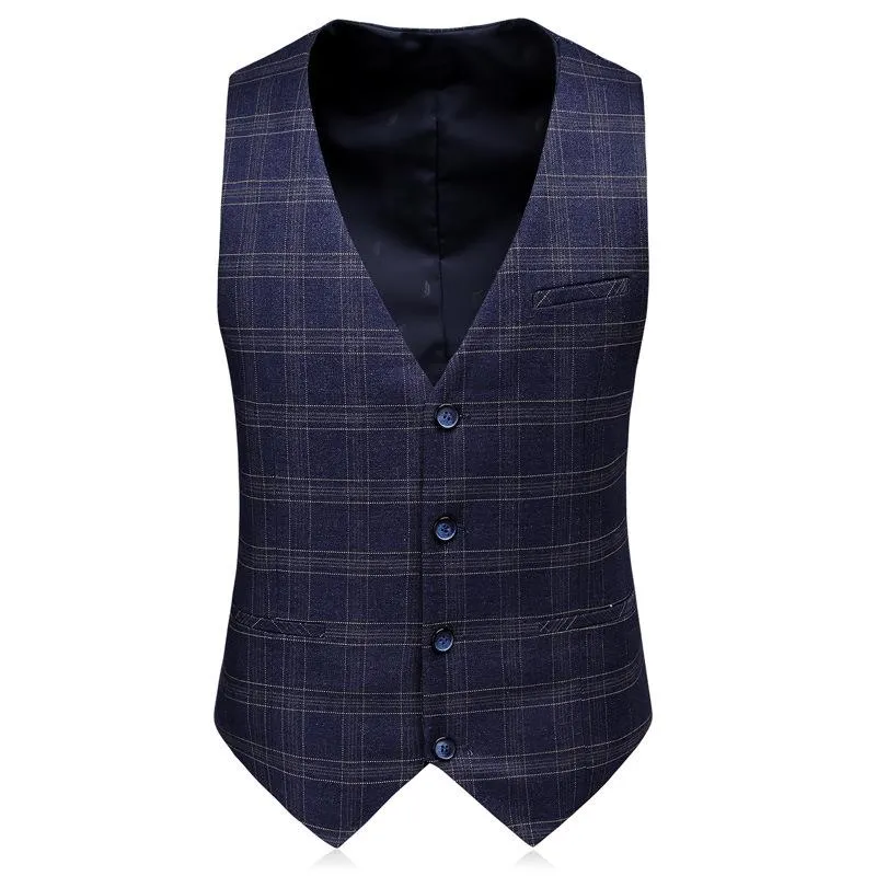 Men's Stripe Suits (Jacket Pants Vest), #002