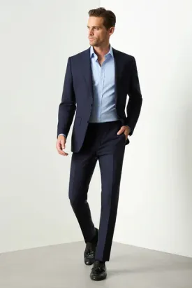 M.J. Bale Stroud Suit Trouser - Navy