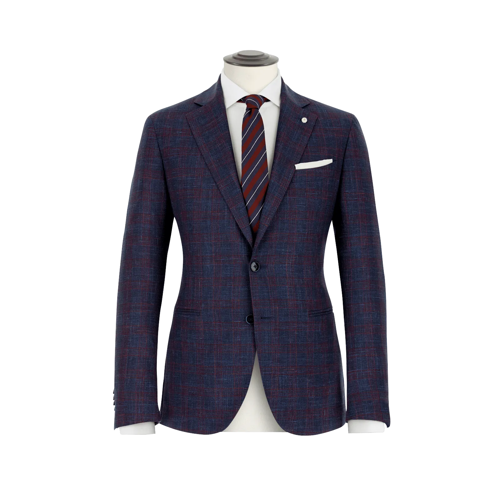 MULTI-COLOUR WINDOWPANE OVERCHECK SUIT