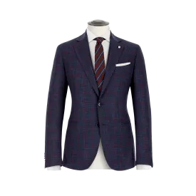 MULTI-COLOUR WINDOWPANE OVERCHECK SUIT