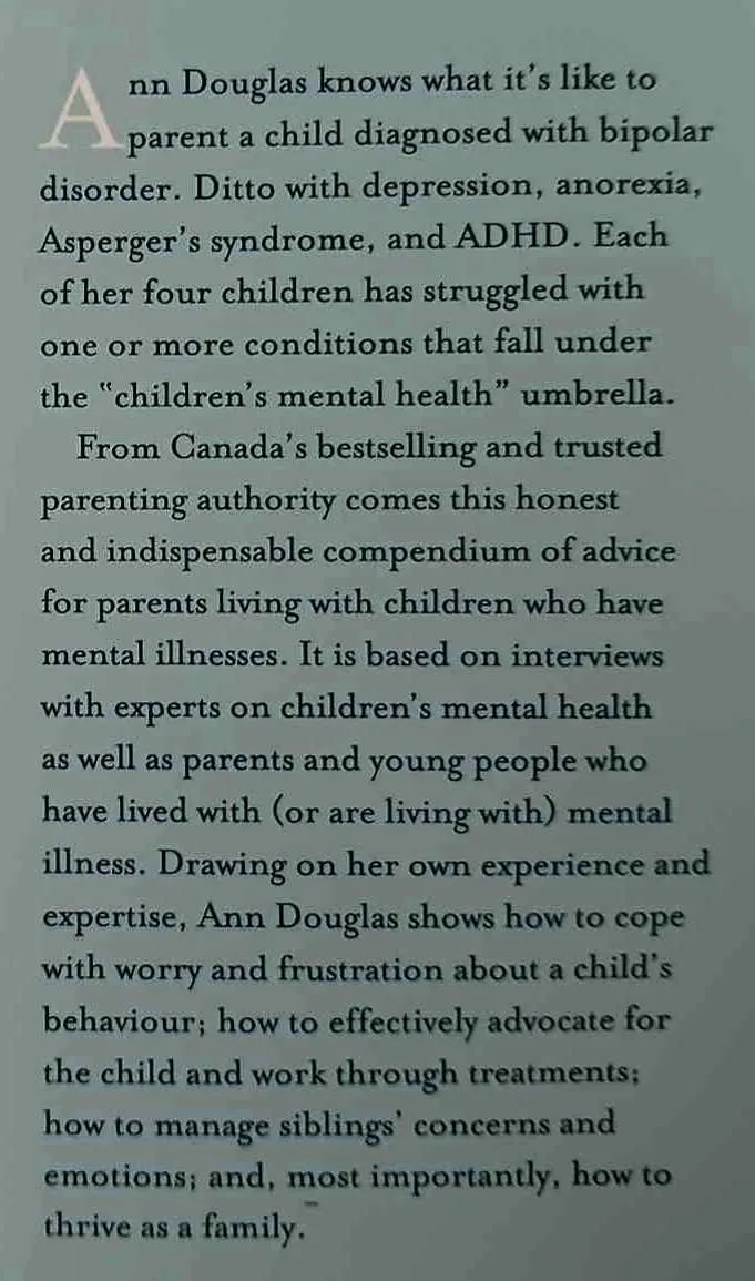 PARENTING THROUGH THE STORM - Ann Douglas