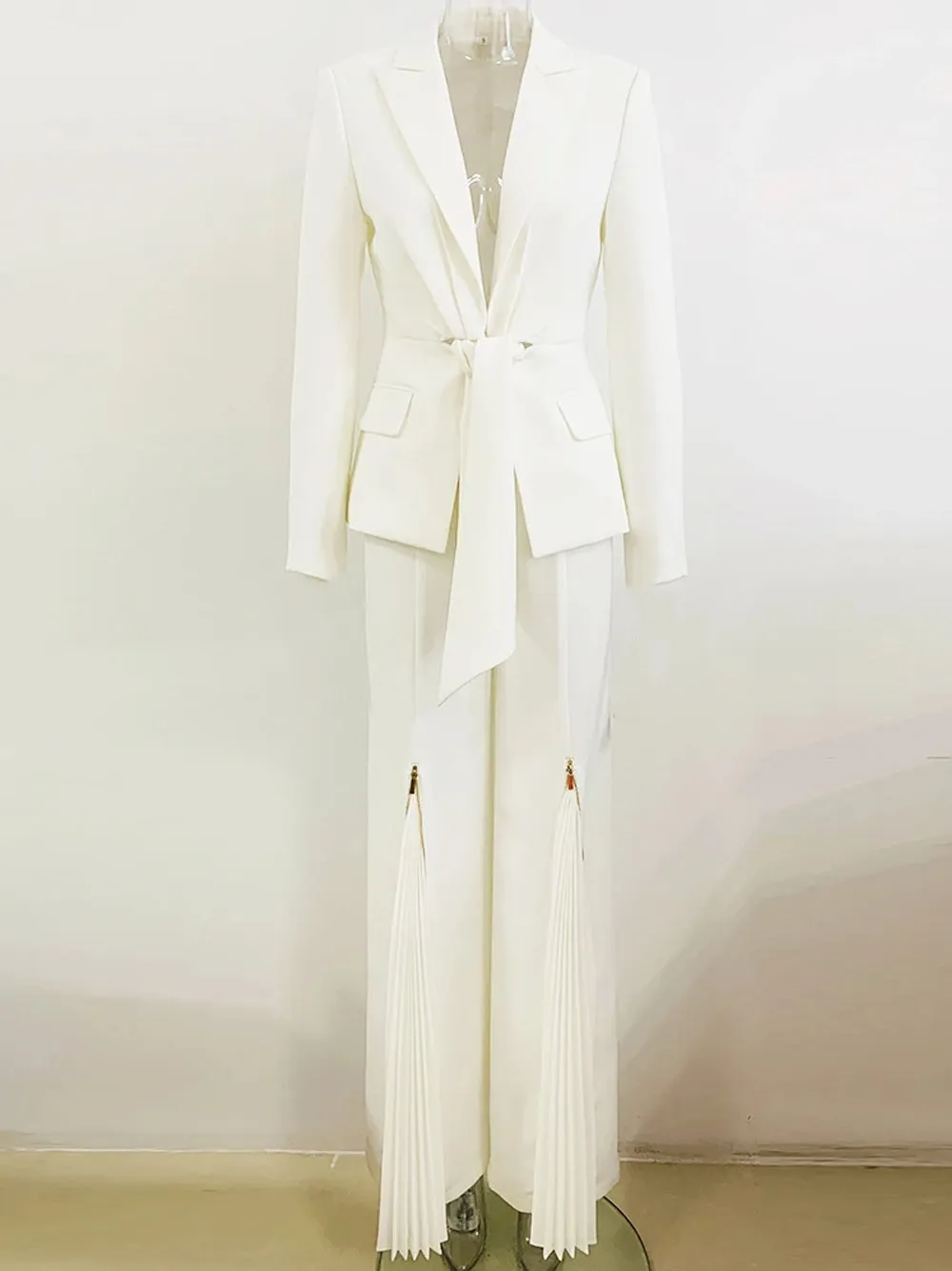 PENNY Blazer & Pants Set in White