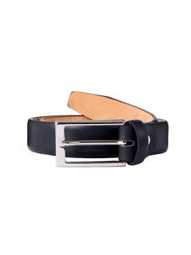 Plain Suit Belt - Black