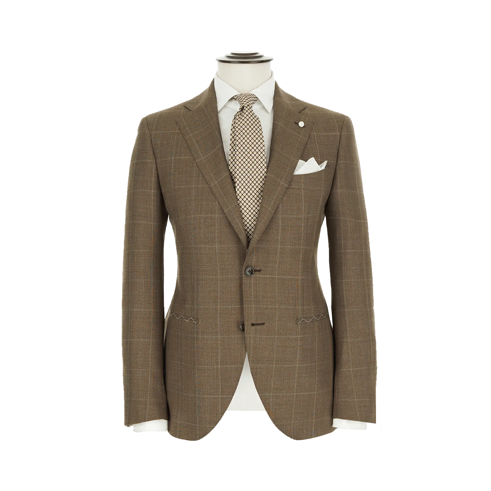 PRINCE OF WALES OVERCHECK SUIT IN WOOL