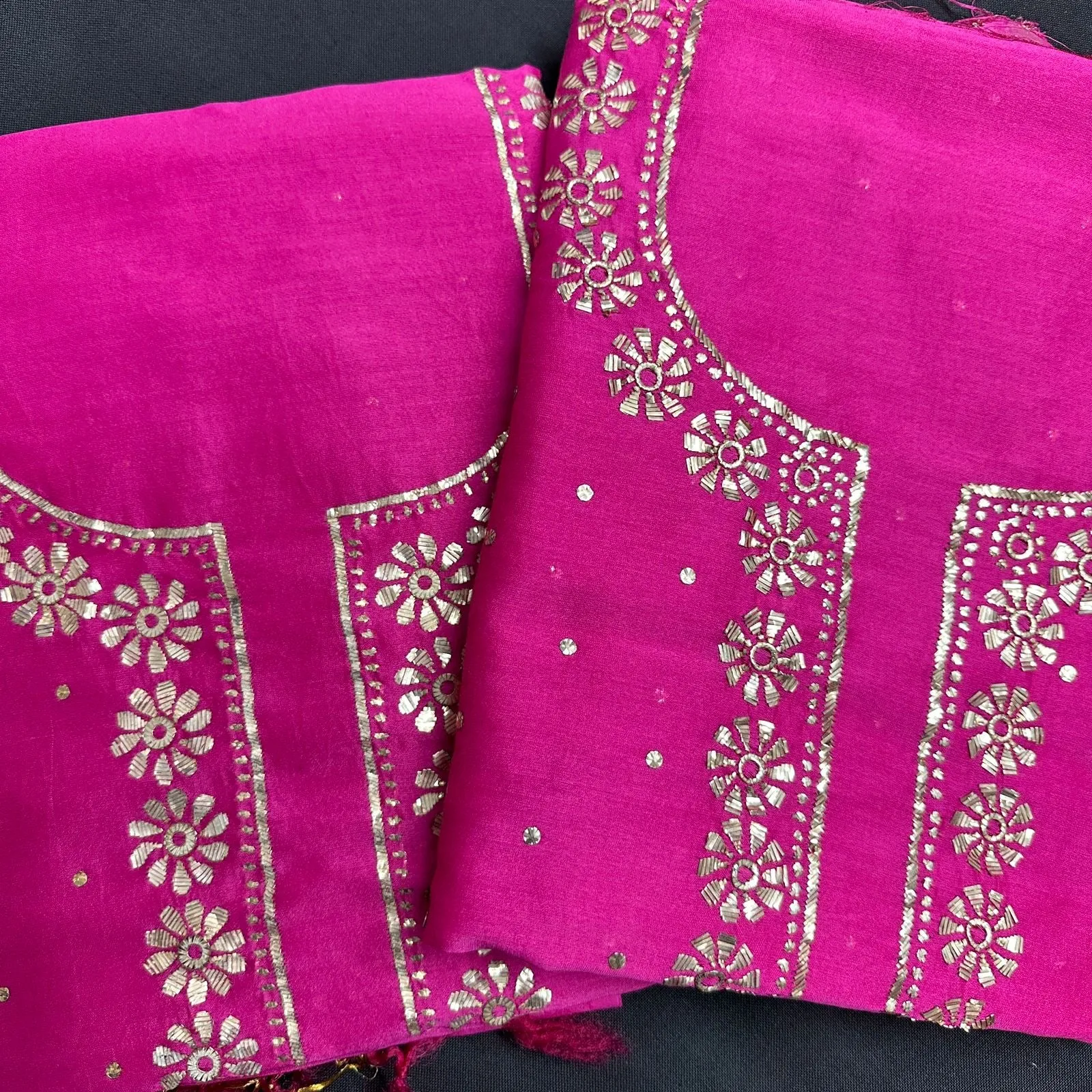 Pure Chanderi silk 2-peace Suits