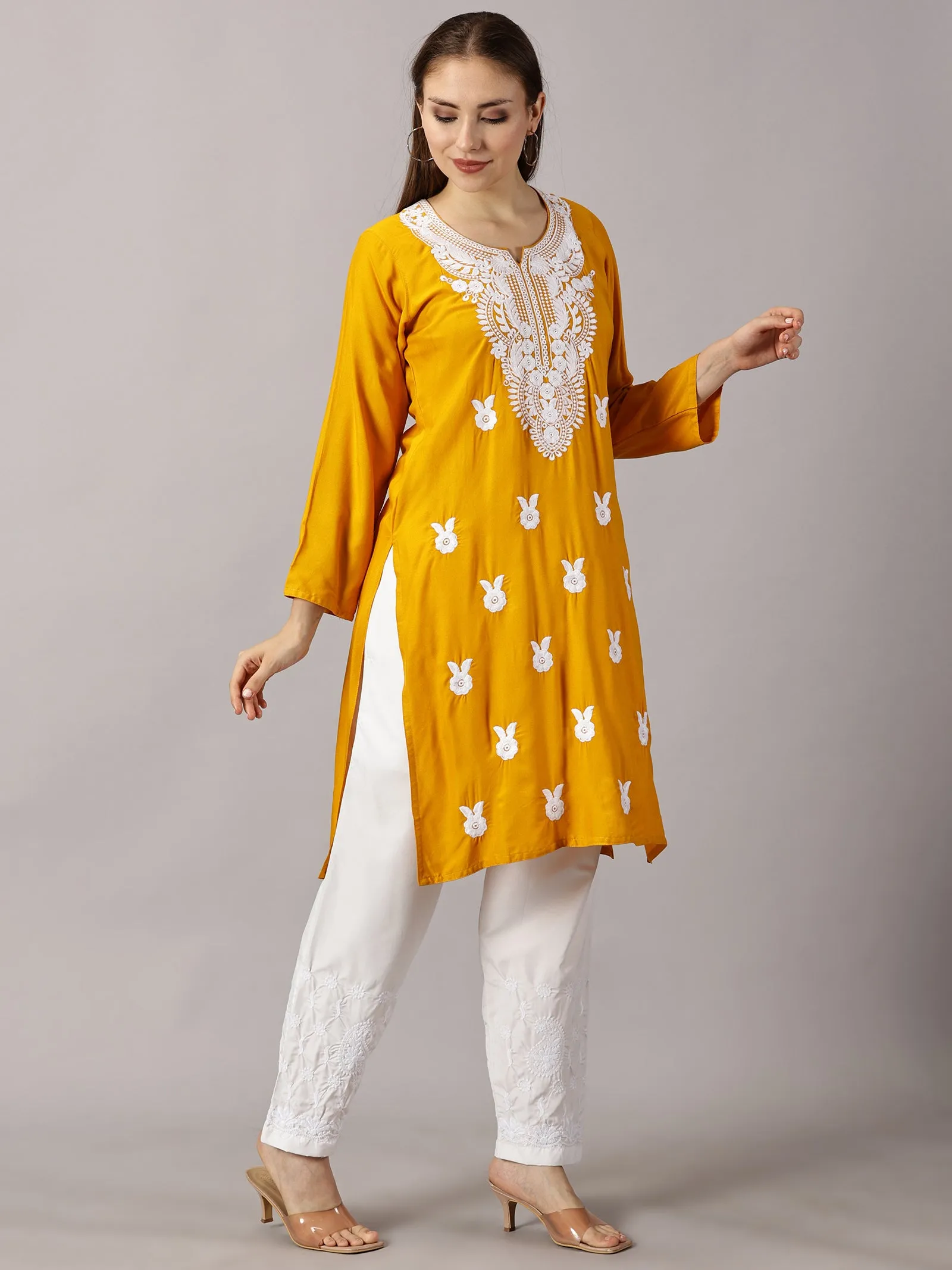 RAYON KURTA SETS